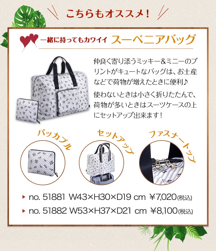 CAMPING “MICKEY”SUITCASE